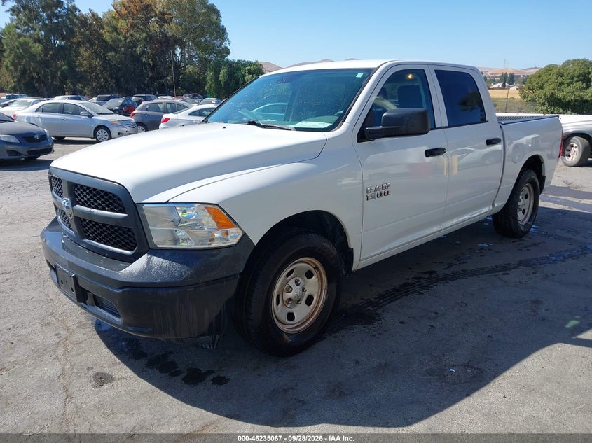 Vin: 1c6rr6kg7js271645, lot: 46735061, ram 1500 tradesman  4x2 5'7 box 20182