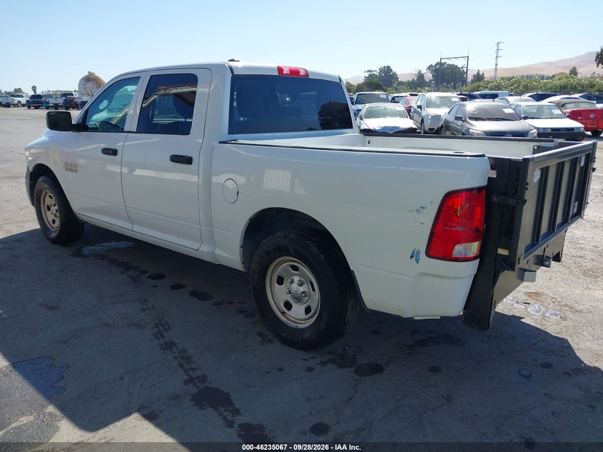 Vin: 1c6rr6kg7js271645, lot: 46735061, ram 1500 tradesman  4x2 5'7 box 20183