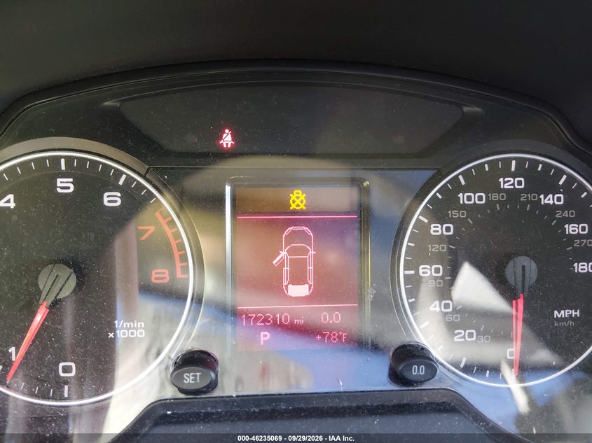AUDI Q5 2009 VIN WA1KK78R89A038494