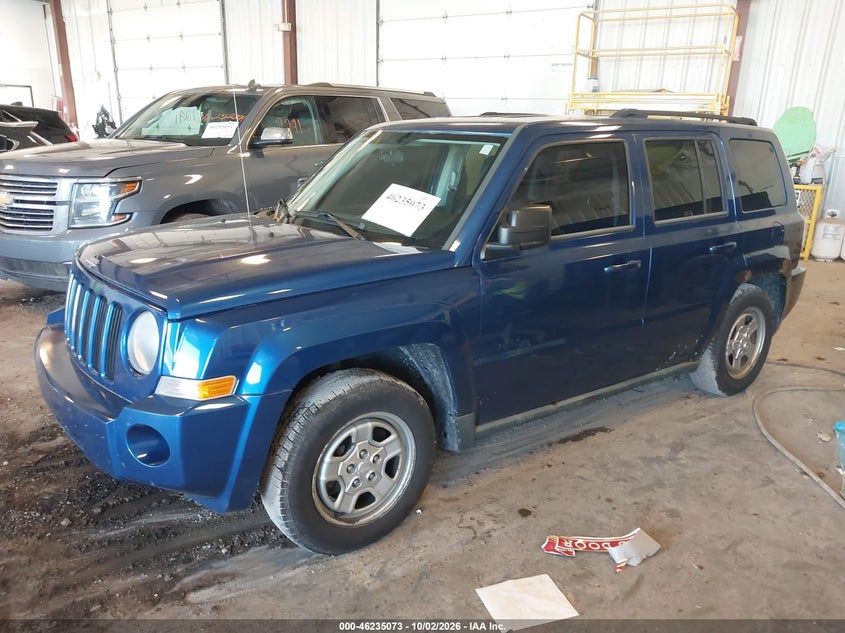 JEEP PATRIOT 2010 VIN 1J4NF2GB5AD573150
