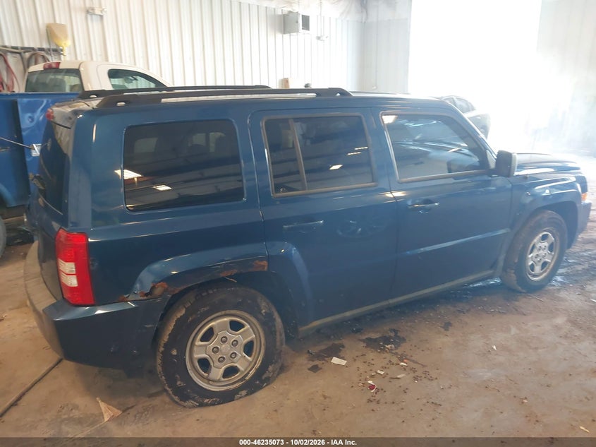 Vin: 1j4nf2gb5ad573150, lot: 46735067, jeep patriot sport 20104