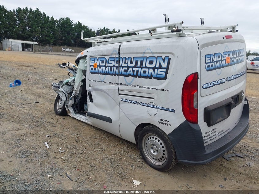 RAM PROMASTER CITY 2019 VIN ZFBHRFABXK6M91322