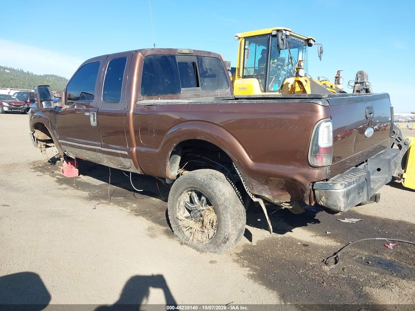 Vin: 1ft7x2bt3bec74747, lot: 46735134, ford f-250 lariat 20113