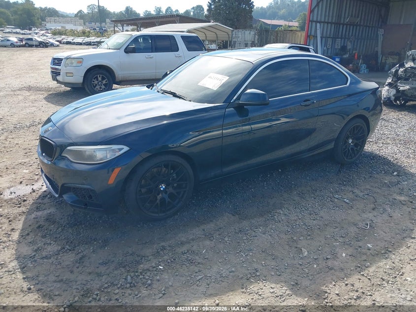 2014 BMW 228I, Right Side, IAAI, VIN WBA1F5C51EV255822 — photo 2