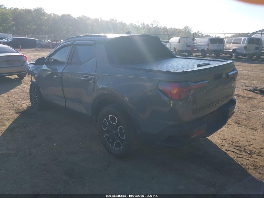 Vin: 5ntjddaf7nh004514, lot: 46735148, hyundai santa cruz sel premium 20223
