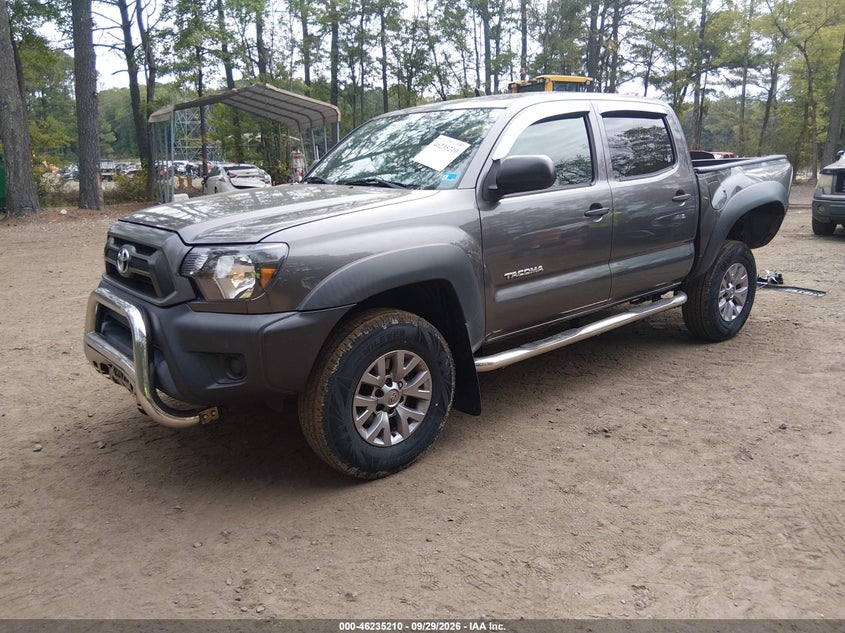 2015 Toyota Tacoma Prerunner, Front End, IAAI, VIN 5TFJX4GN3FX045975 — photo 2