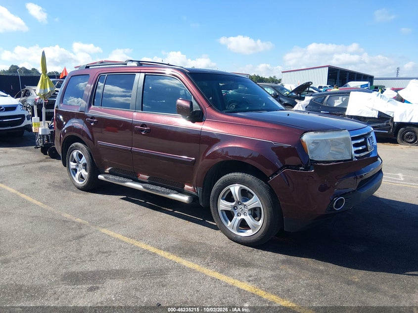 Vin: 5fnyf3h51db032322, lot: 46735209, honda pilot ex-l 2013 img_1