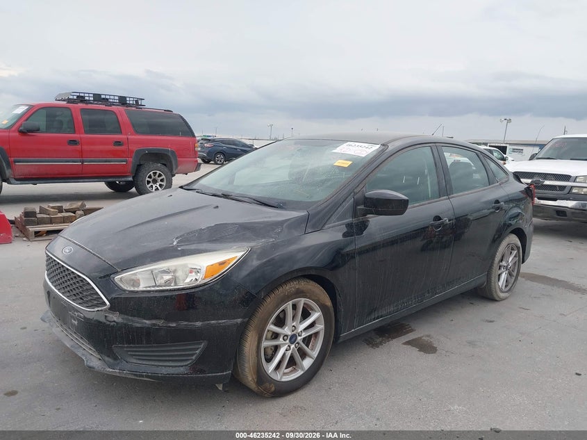 Vin: 1fadp3fe5jl321636, lot: 46735236, ford focus se 20182