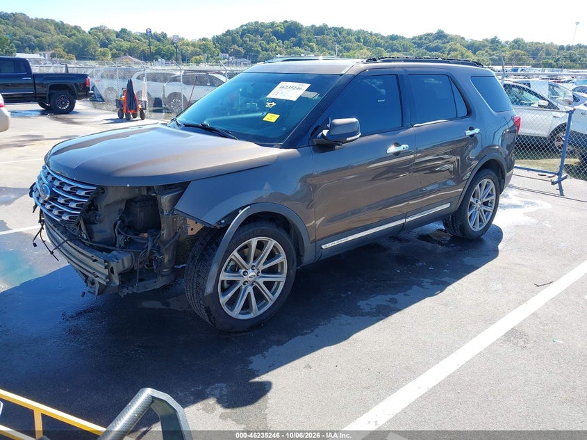 Vin: 1fm5k7f8xggc49506, lot: 46735240, ford explorer limited 20162