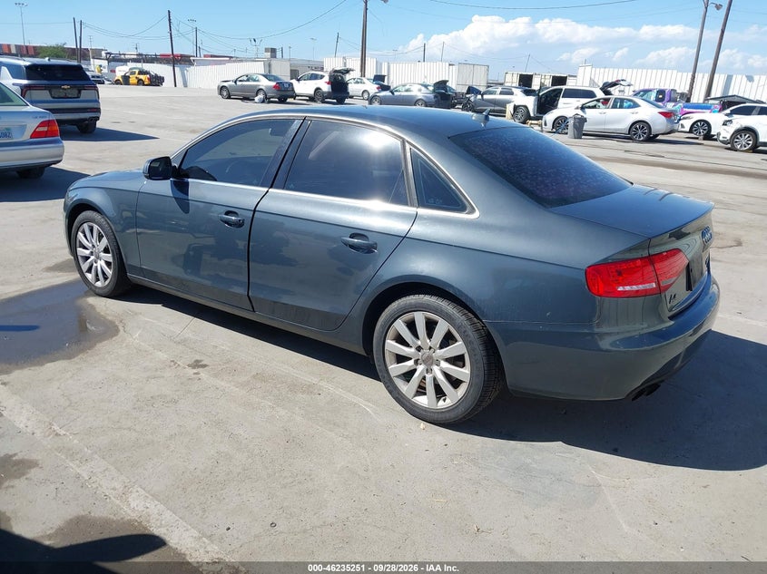 AUDI A4 2010 VIN WAUEFAFL6AN008441