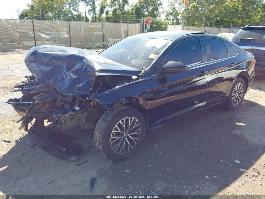 Vin: 3vwc57bu7mm007938, lot: 46735303, volkswagen jetta 1.4t r-line/1.4t s/1.4t se 20212