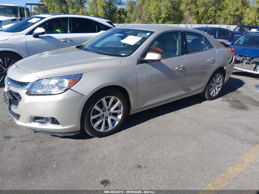 2014 Chevrolet Malibu 1Lz, Удар сзади, IAAI, VIN 1G11H5SL2EF156880 — фото 2