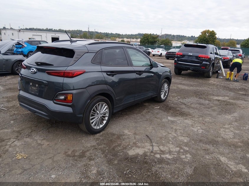 Vin: km8k22aa6ku335647, lot: 46735340, hyundai kona sel 20194