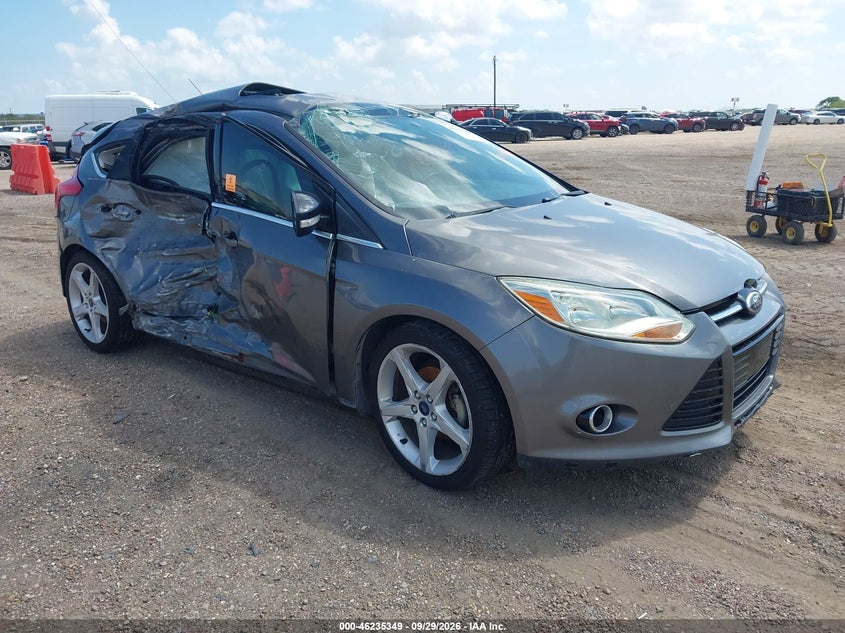 Vin: 1fadp3n26el303434, lot: 46735343, ford focus titanium 2014 img_1