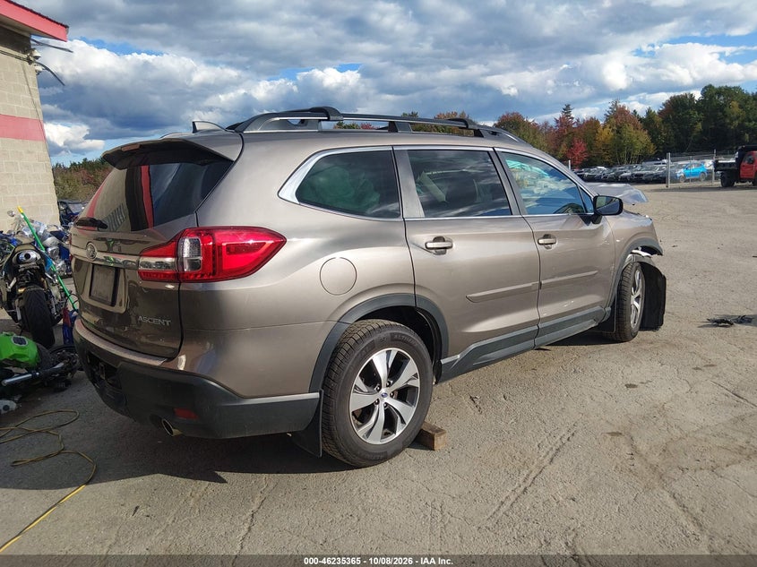 Vin: 4s4wmacd5n3401872, lot: 46735359, subaru ascent premium 20224