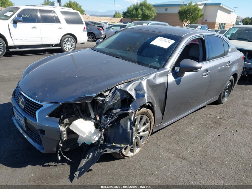 2015 Lexus GS, Left Front, IAAI, VIN JTHBE1BL6FA001842 — photo 2