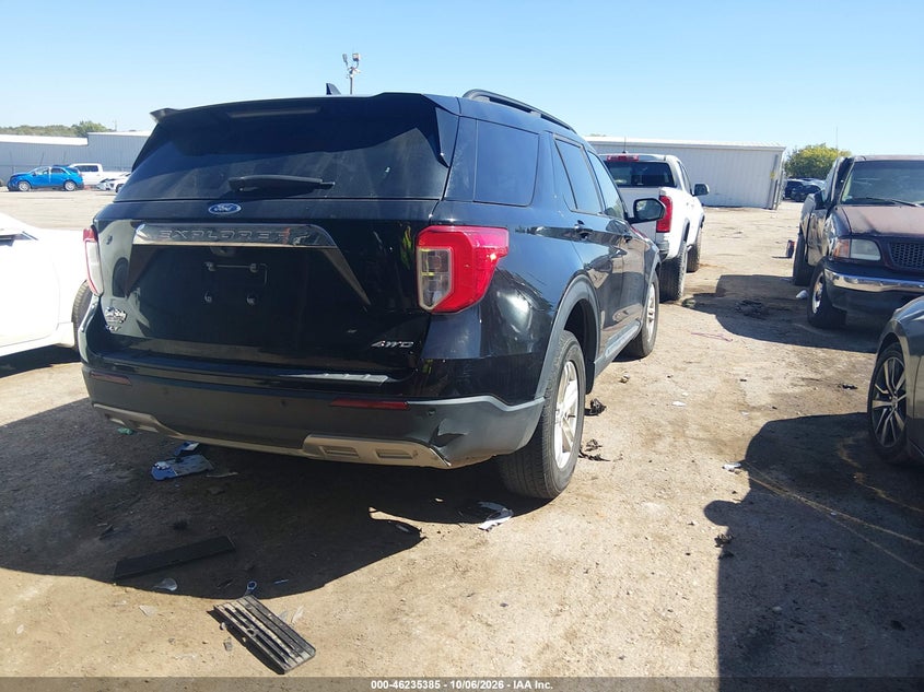 Vin: 1fmsk8dh2pgb27895, lot: 46735379, ford explorer xlt 20234