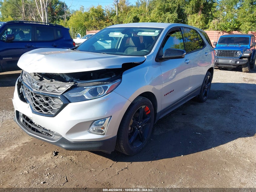 Vin: 2gnaxlex4k6169494, lot: 46735410, chevrolet equinox lt 20192