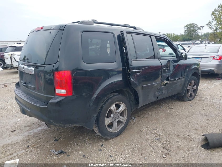 Vin: 5fnyf3h57cb037295, lot: 46735491, honda pilot ex-l 20124