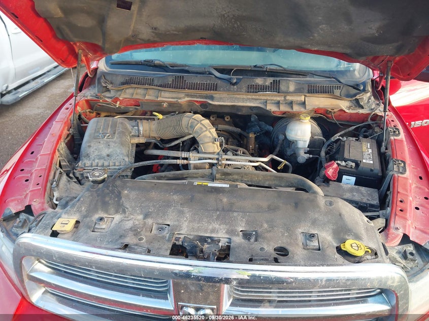 RAM 1500 2012 VIN 1C6RD7LT4CS342111