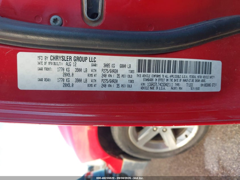 2012 RAM 1500 SLT · Фото 9