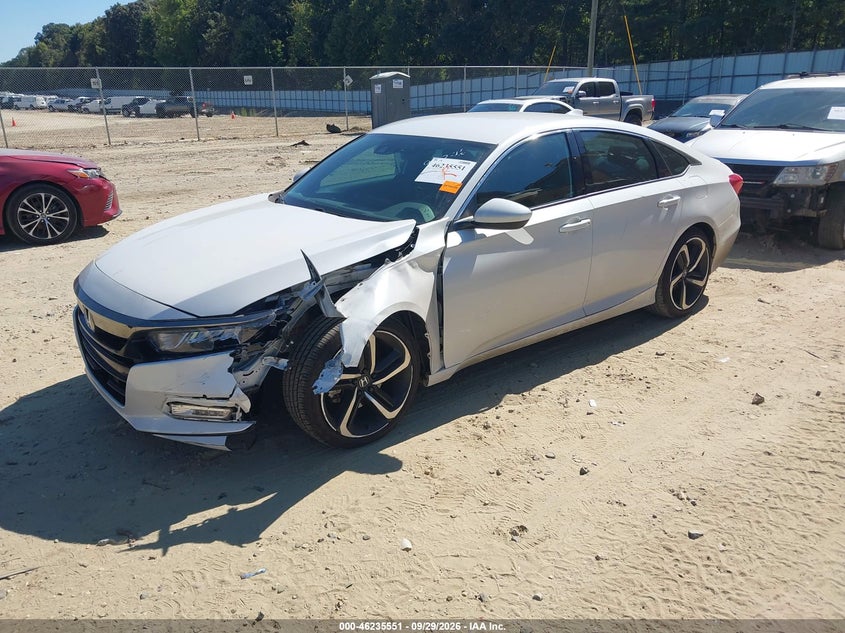 Vin: 1hgcv1f32ja205712, lot: 46735546, honda accord sport 20182