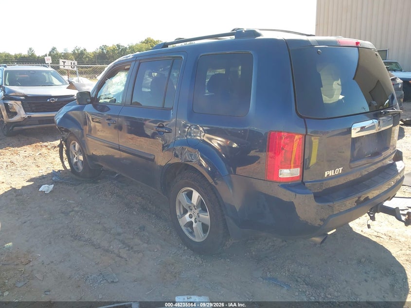 Vin: 5fnyf4h64ab016593, lot: 46735558, honda pilot ex-l 20103