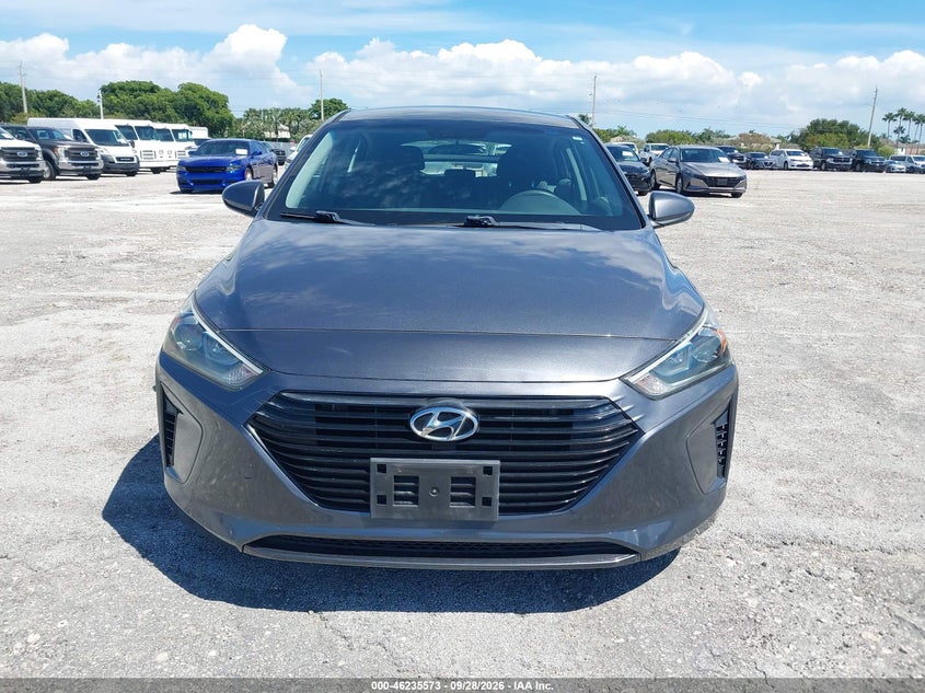 HYUNDAI IONIQ HYBRID 2018 VIN KMHC65LC6JU100513