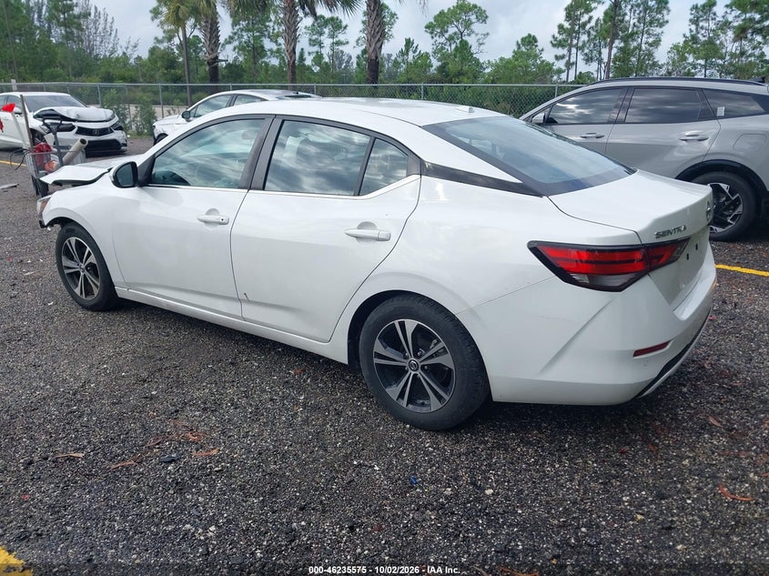 Vin: 3n1ab8cv6py230049, lot: 46735569, nissan sentra sv xtronic cvt 20233