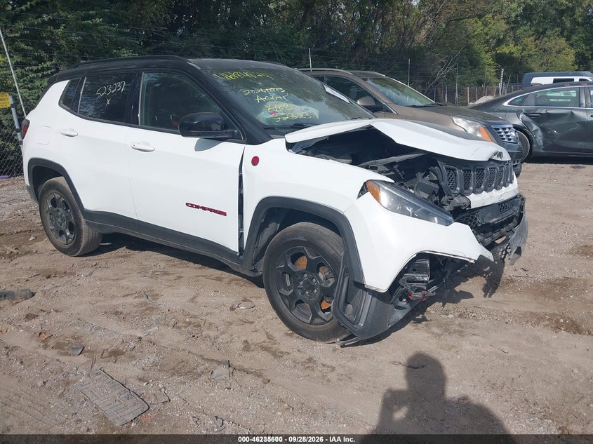 Vin: 3c4njddn7pt523237, lot: 46735594, jeep compass trailhawk 4x4 2023 img_1