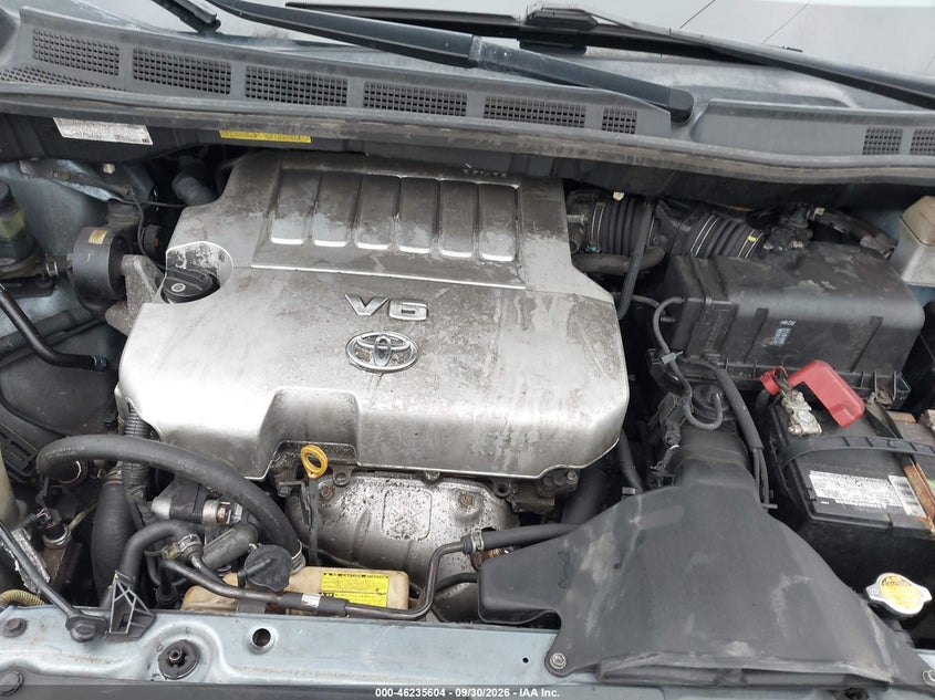 TOYOTA SIENNA 2009 VIN 5TDZK23C29S274927