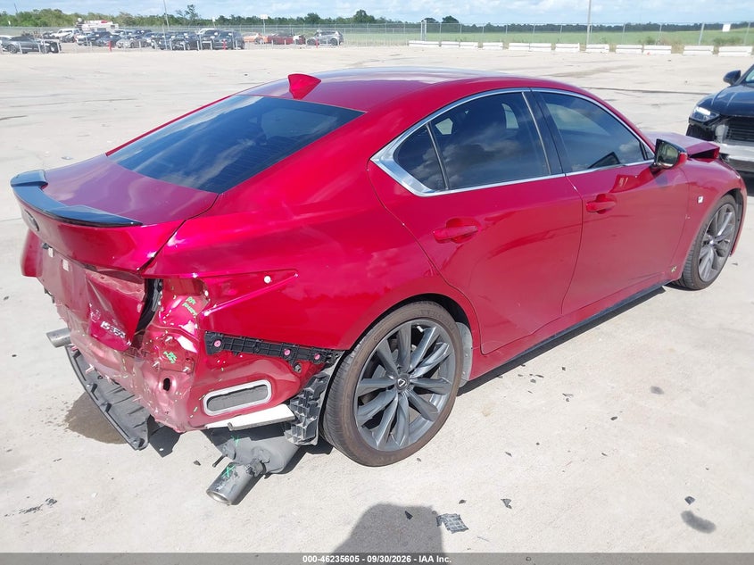 LEXUS IS 350 2022 VIN JTHGZ1B27N5050332