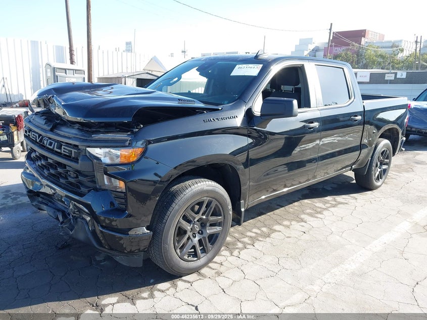 Vin: 3gcpabek0sg332102, lot: 46735607, chevrolet silverado 1500 2wd  short bed custom 20252