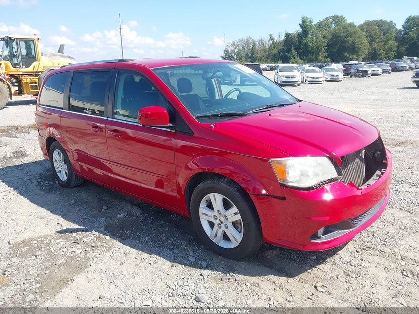 Vin: 2c4rdgdg0cr192395, lot: 46735610, dodge grand caravan crew 20121