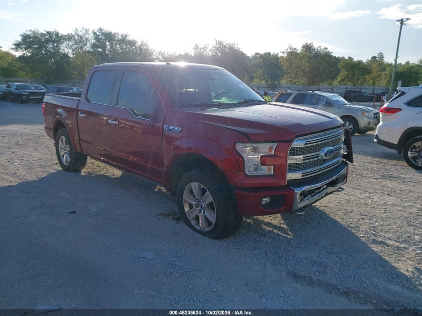 Vin: 1ftew1ef4hfb39306, lot: 46735618, ford f-150 platinum 2017 img_1