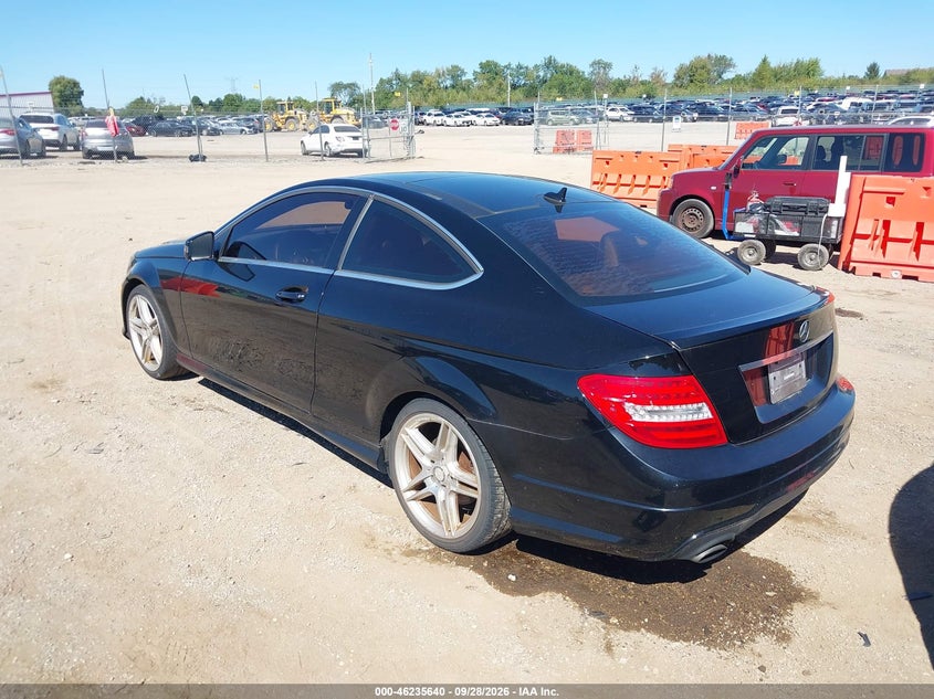 2014 MERCEDES-BENZ C 250 auction photo 3
