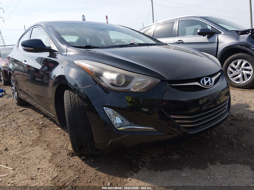 Vin: kmhdh4ae2eu134273, lot: 46735650, hyundai elantra limited 20141