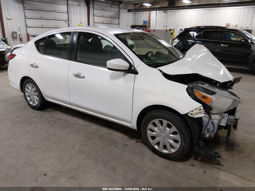 Vin: 3n1cn7ap9jl800645, lot: 46735654, nissan versa 1.6 sv 20181