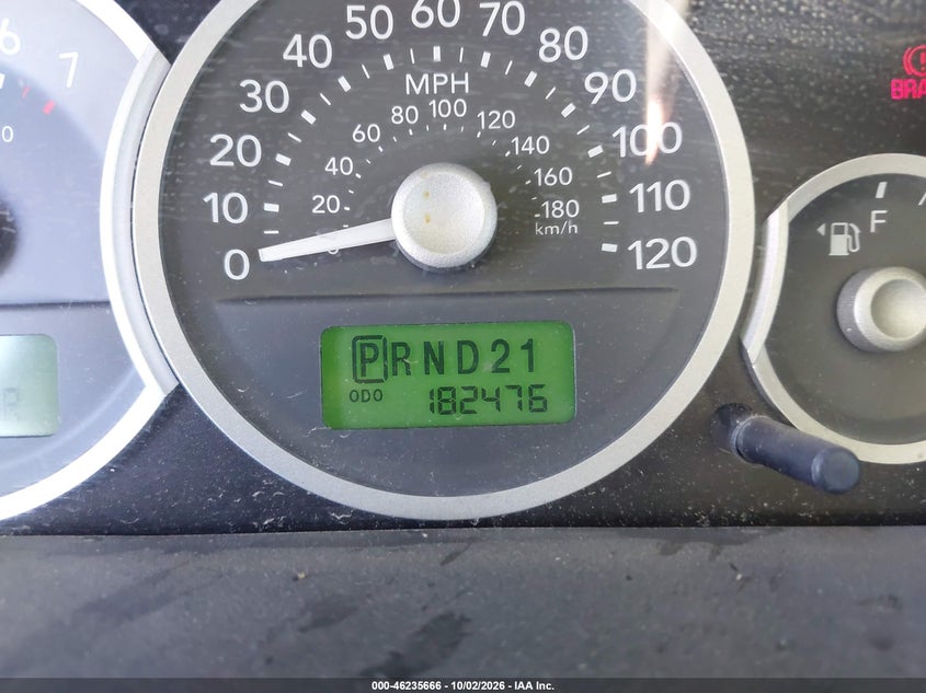 MERCURY MARINER 2005 VIN 4M2CU57115DJ25838
