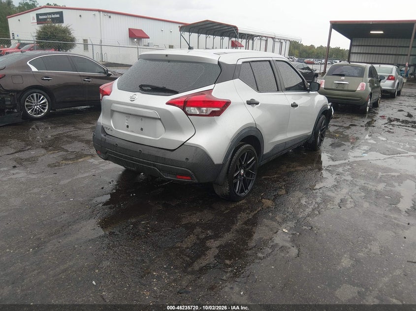 Vin: 3n1cp5bv9ll527558, lot: 46735714, nissan kicks s xtronic cvt 20204