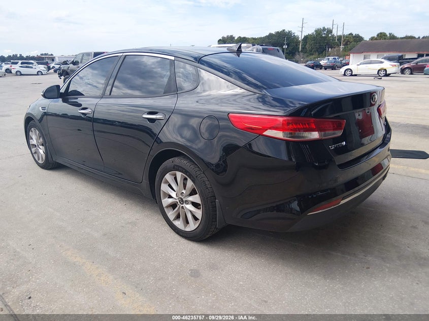 Vin: 5xxgu4l36gg095415, lot: 46735751, kia optima ex 20163