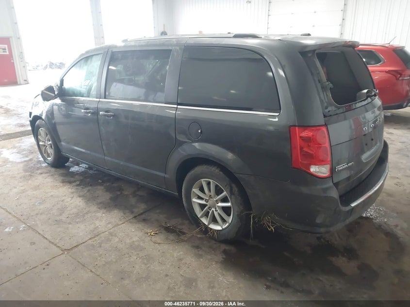 Vin: 2c4rdgcg7kr767446, lot: 46735765, dodge grand caravan sxt 20193