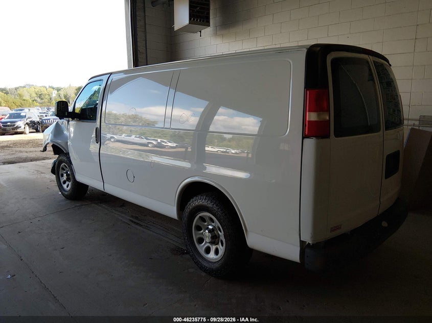 Vin: 1gcsgafx6d1164173, lot: 46735769, chevrolet express 1500 work van 20133