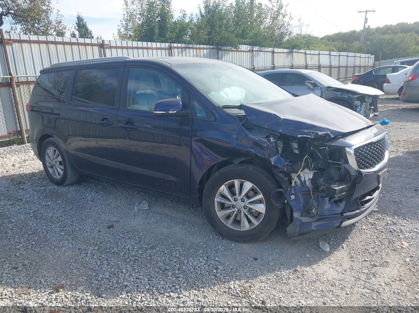 2018 KIA SEDONA LX