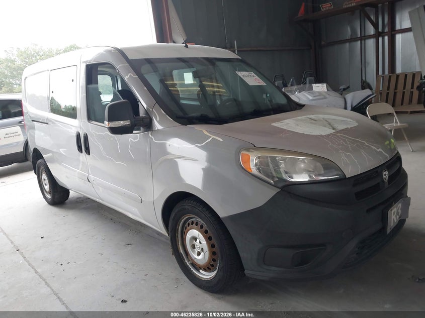 Vin: zfberfat5g6c76792, lot: 46735820, ram promaster city tradesman 2016 img_1