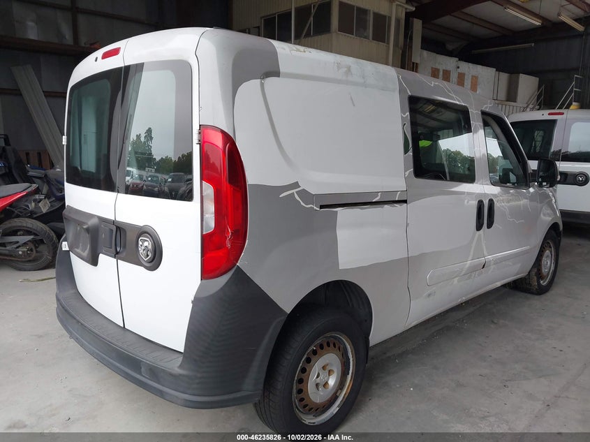 RAM PROMASTER CITY 2016 VIN ZFBERFAT5G6C76792