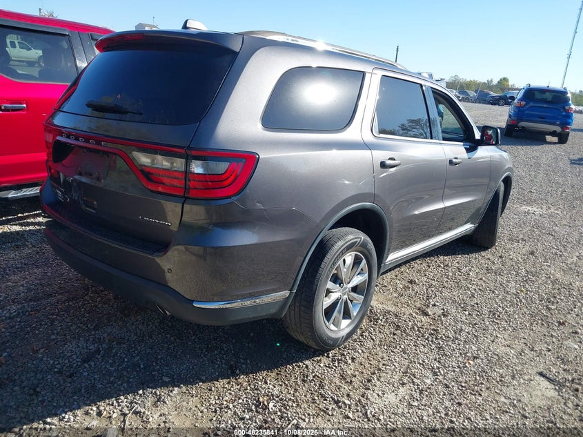 Vin: 1c4rdjdg0fc690686, lot: 46735835, dodge durango limited 20154