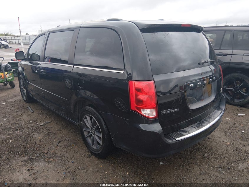 Vin: 2c4rdgcg7hr685600, lot: 46735850, dodge grand caravan sxt 20173