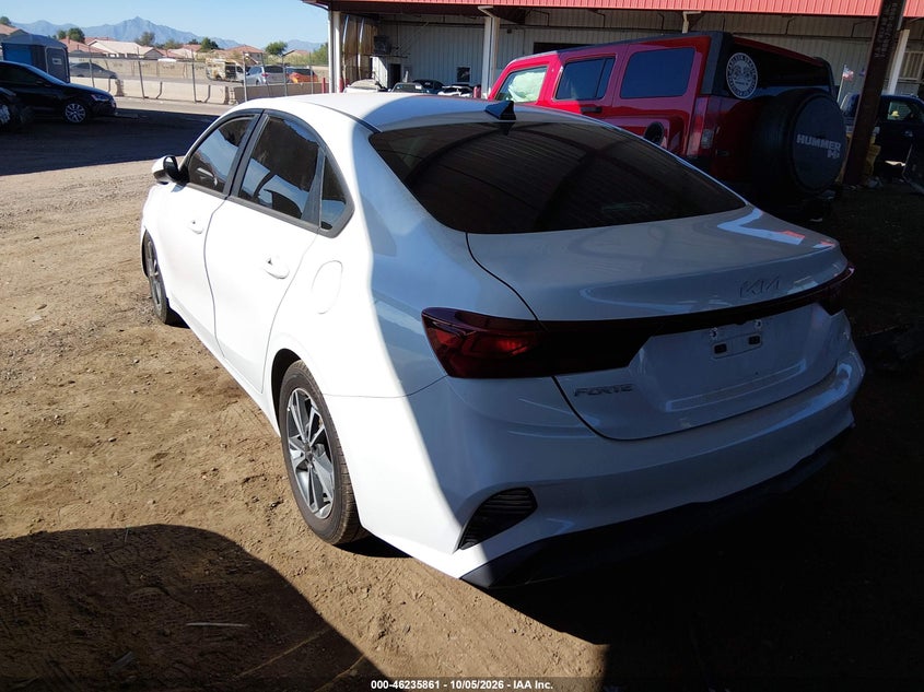 Vin: 3kpf24ad8re791637, lot: 46735855, kia forte lxs 20243