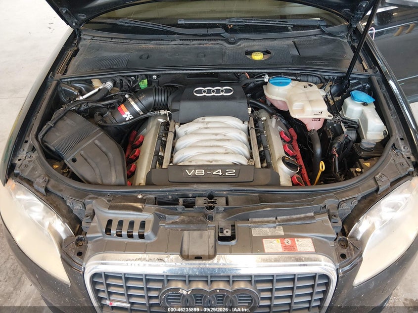 AUDI S4 2007 VIN WAUUL78E77A009717